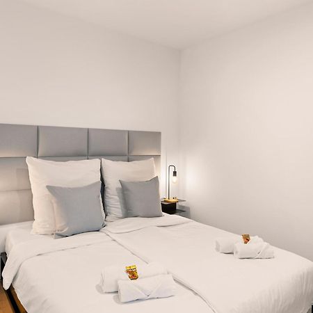 Modernes Apartment Am Gleispark Oldenburg Exteriör bild