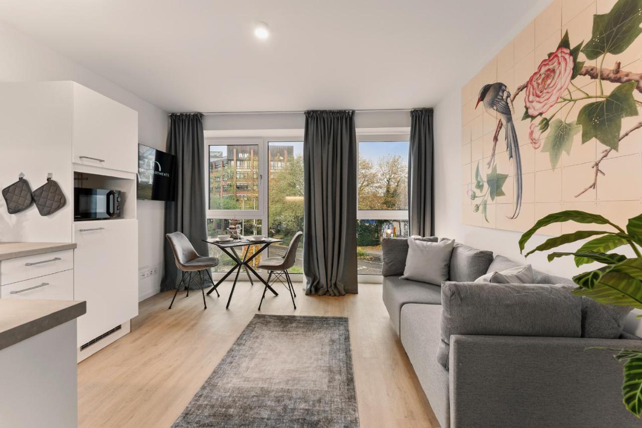 Modernes Apartment Am Gleispark Oldenburg Exteriör bild
