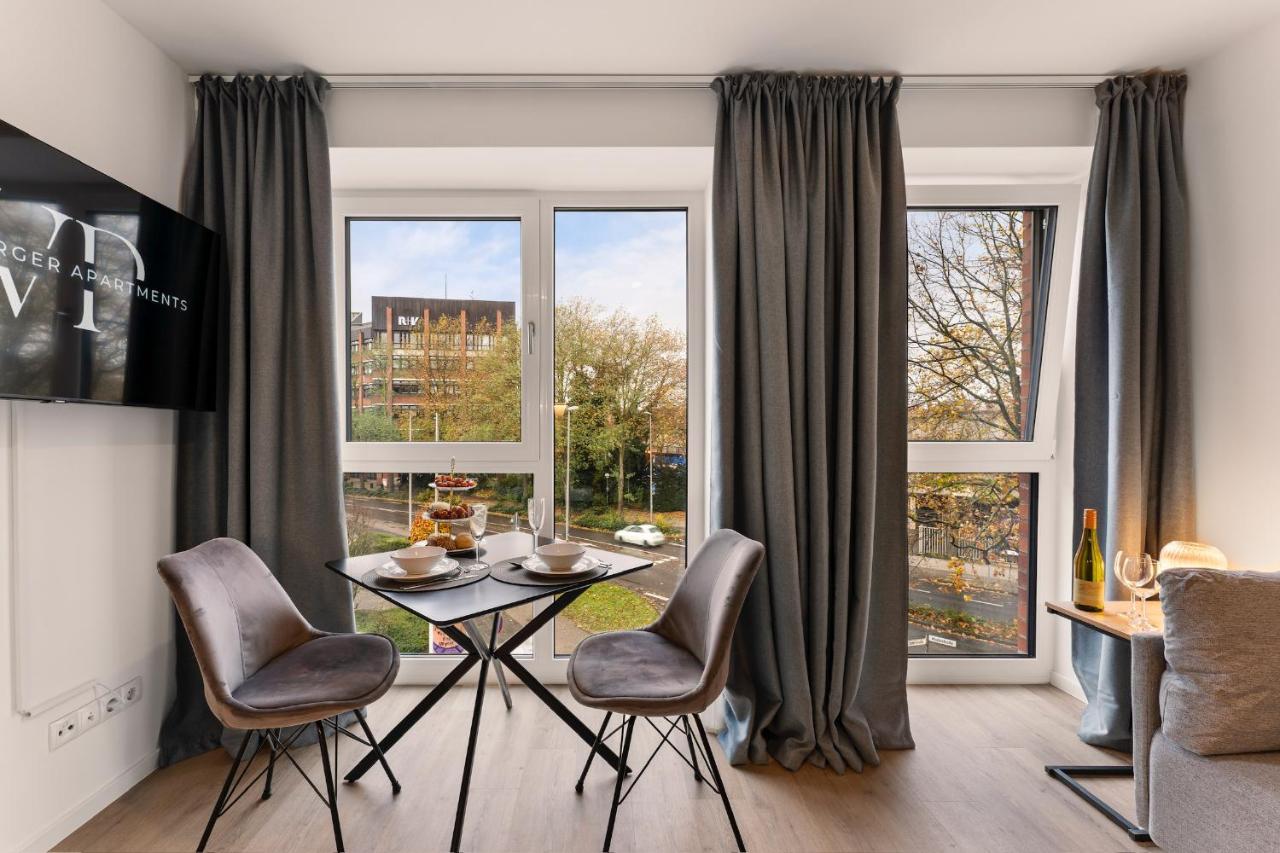Modernes Apartment Am Gleispark Oldenburg Exteriör bild