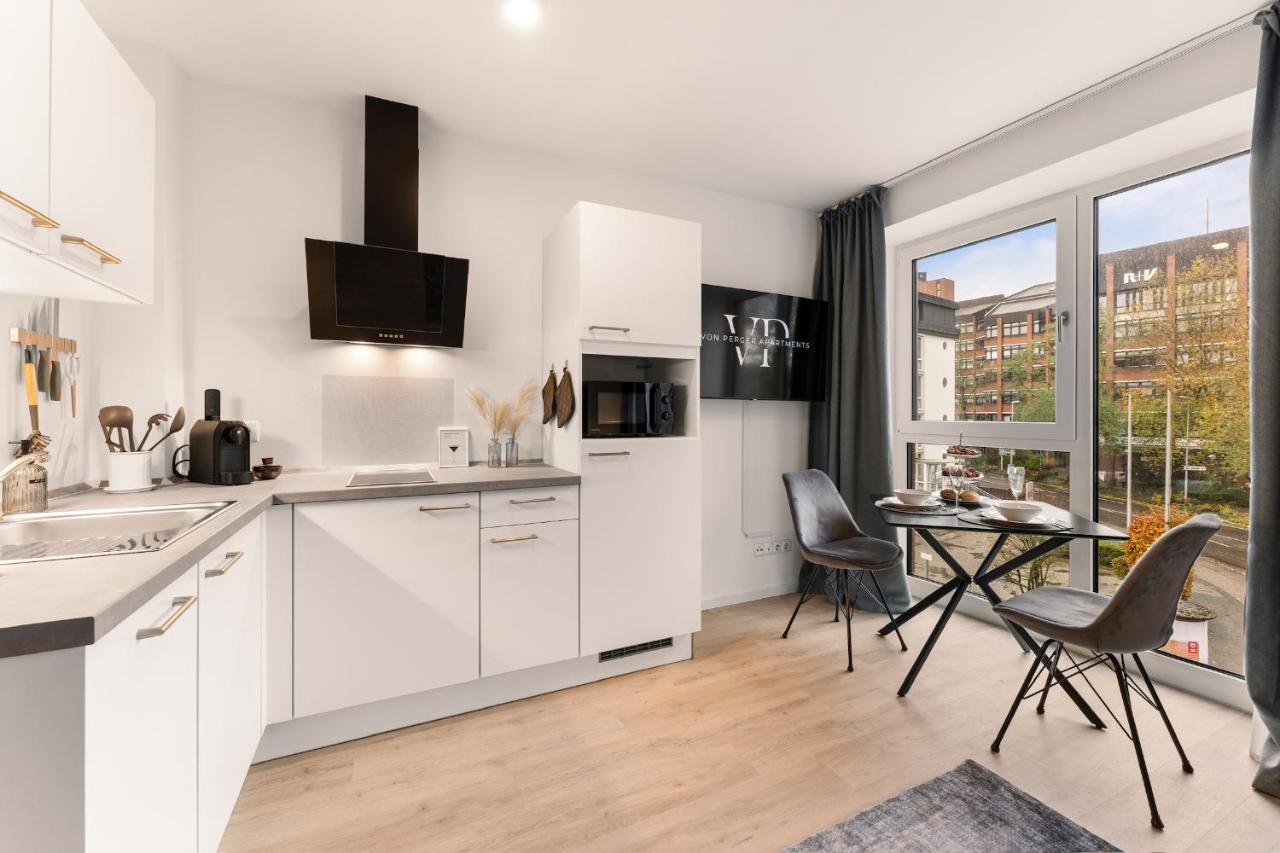 Modernes Apartment Am Gleispark Oldenburg Exteriör bild