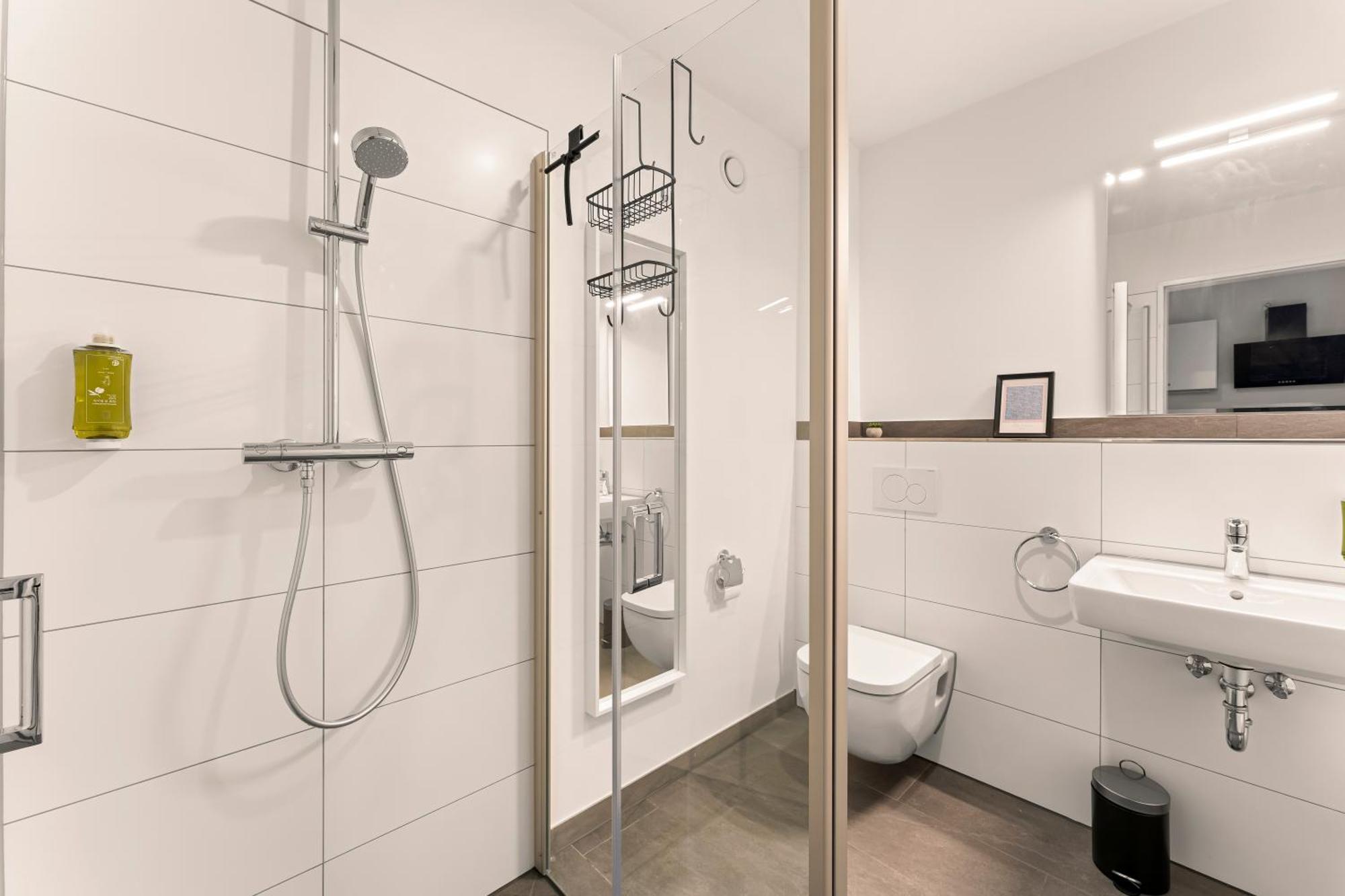 Modernes Apartment Am Gleispark Oldenburg Exteriör bild
